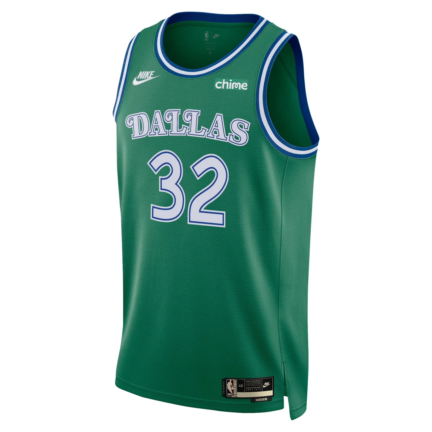 Cooper Flagg Dallas Mavericks Unisex Swingman Jersey - Hardwood Classic - Green
