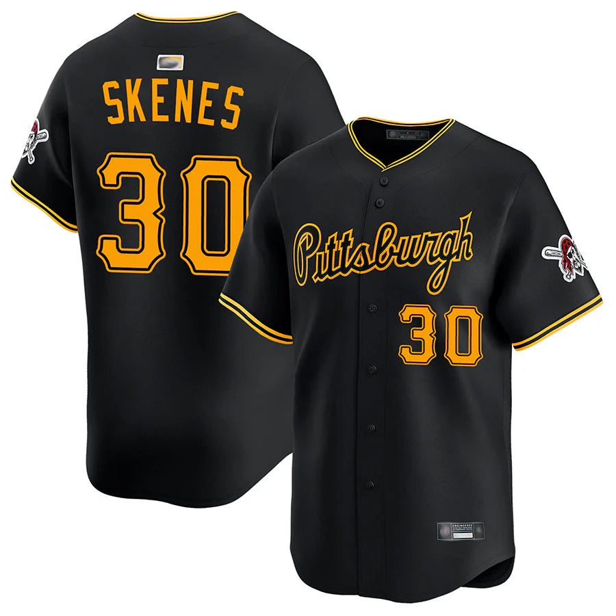 Paul Skenes Pittsburgh Pirates Jersey - Black