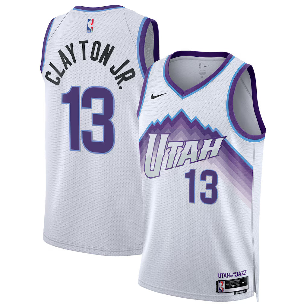 Walter Clayton Jr. Utah Jazz Unisex Swingman Jersey - Association Edition - White