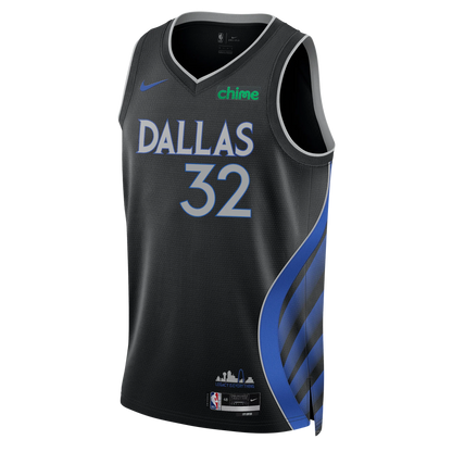 Cooper Flagg Dallas Mavericks Unisex Swingman Jersey - City Edition - Black
