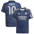 Kylian Mbappé Real Madrid 2025/26 Away Player Jersey - Blue
