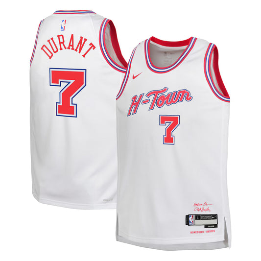 Kevin Durant Houston Rockets Unisex 2025/26 Swingman Jersey - White - City Edition