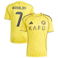 Cristiano Ronaldo Al-Nassr FC 2025/26 Home Player Jersey – Yellow