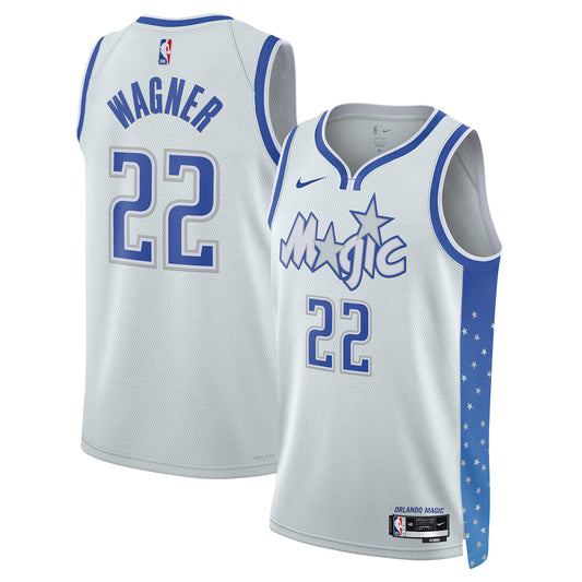 Franz Wagner Orlando Magic Unisex 2025/26 Swingman Jersey - Silver - City Edition