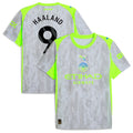 Erling Haaland Manchester City 2025/26 Third Player Jersey - Neon Green