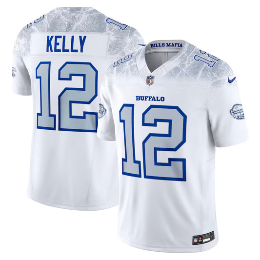 Jim Kelly Buffalo Bills 2025 Rivalries Collection Jersey - White