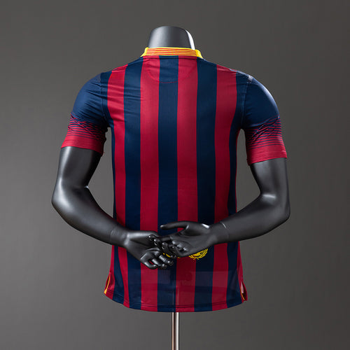 Barcelona 13/14 Home Player Version Retro Jersey