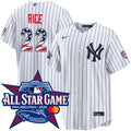 2026 All-Star Edition Stars & Stripes Ben Rice New York Yankees Stadium Jersey - White