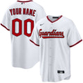 Custom Cleveland Guardians Home Jersey - White