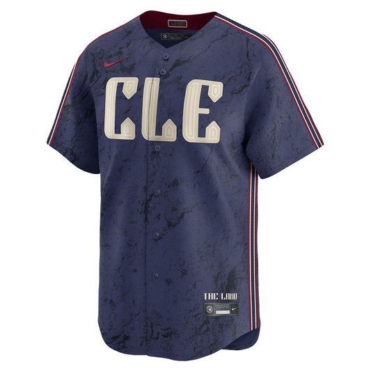 Cleveland Guardians City Connect Jersey - Navy