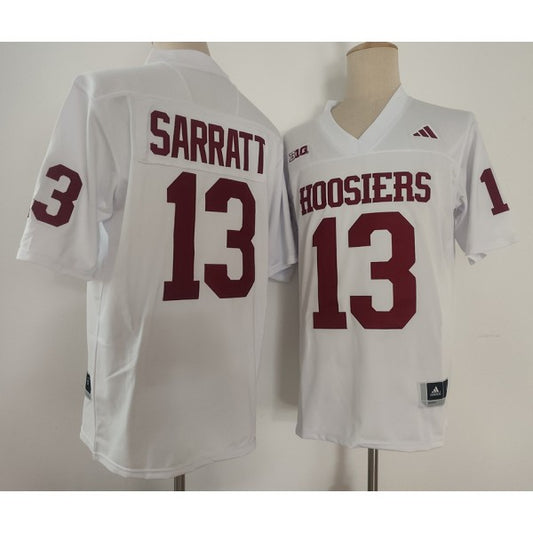 Elijah Sarratt Indiana Hoosiers Jersey - White