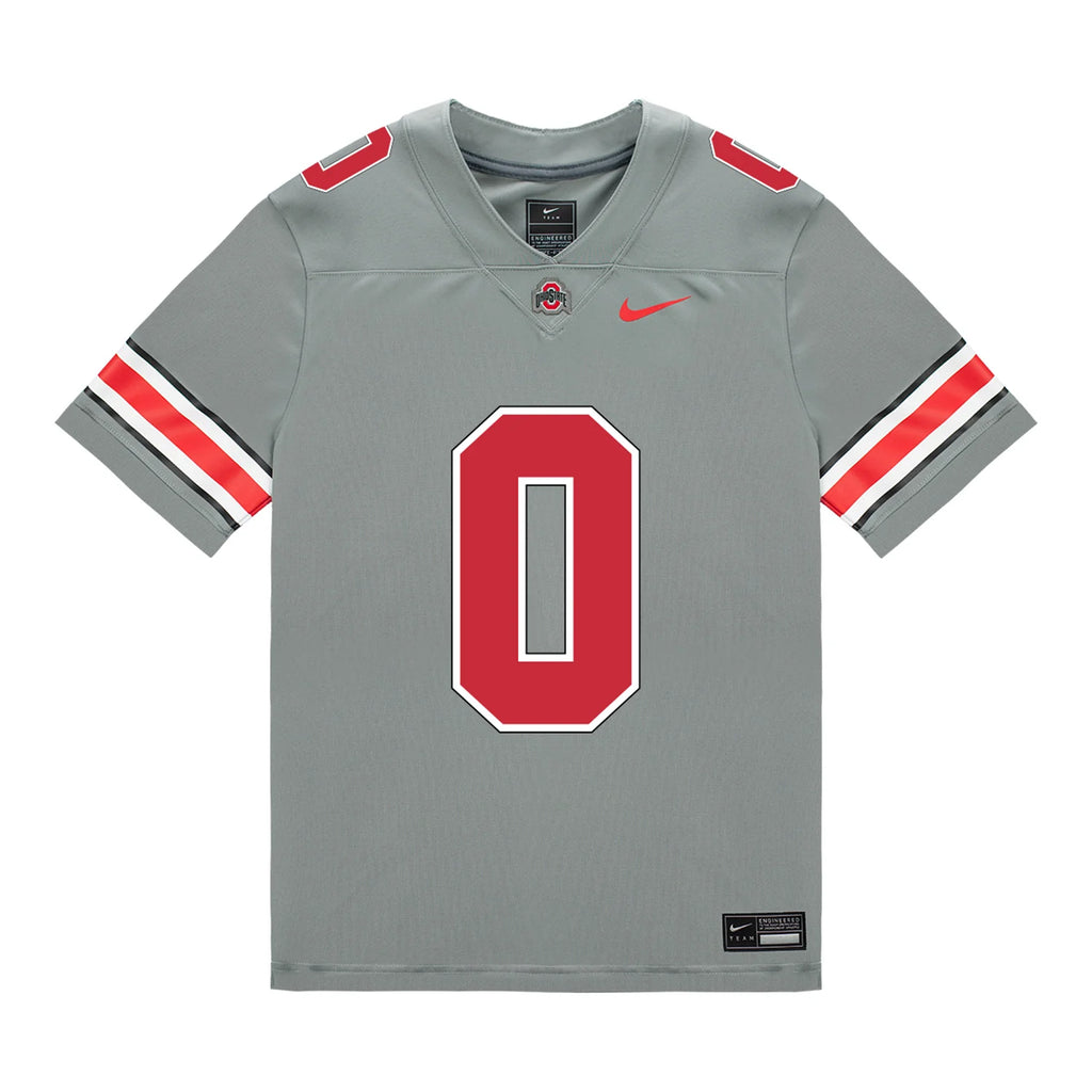 Sonny Styles Ohio State Buckeyes Jersey – Grey