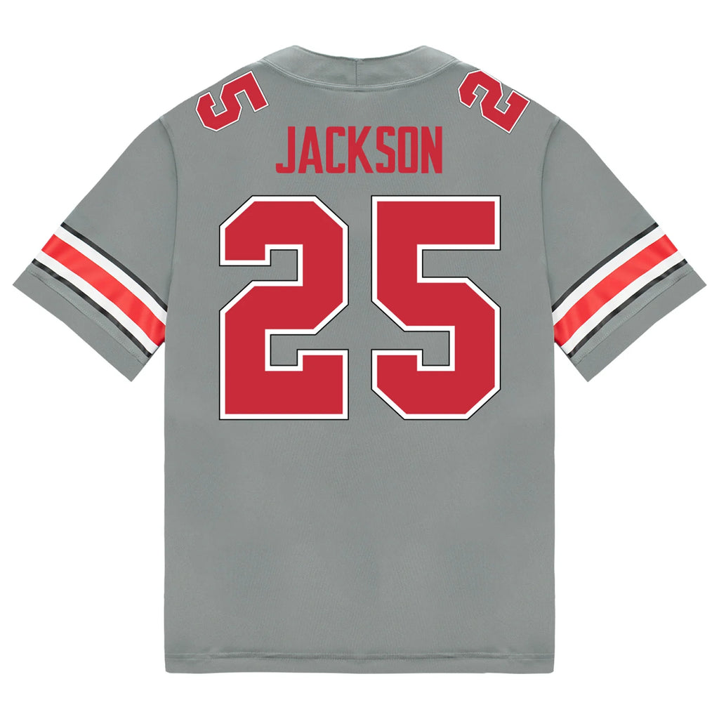 Bo Jackson Ohio State Buckeyes Jersey – Grey
