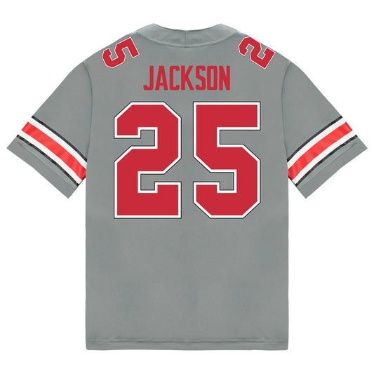 Bo Jackson Ohio State Buckeyes Jersey – Grey