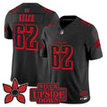 Jason Kelce Philadelphia Eagles ‘Stranger Things Edition’ Jersey - Black
