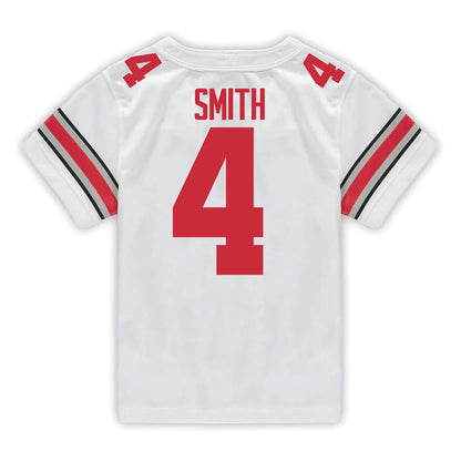 Jeremiah Smith Ohio State Buckeyes Jersey – White