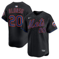Pete Alonso New York Mets Alternate Limited Jersey - Black