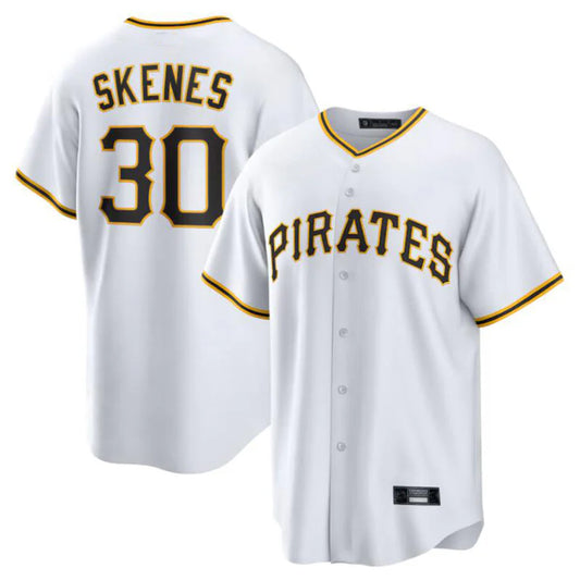 Paul Skenes Pittsburgh Pirates Home Jersey - White