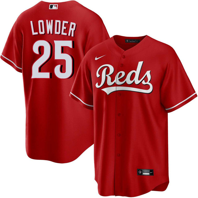 Rhett Lowder Cincinnati Reds Alternate Jersey - Red – GAMETIME JERSEYS