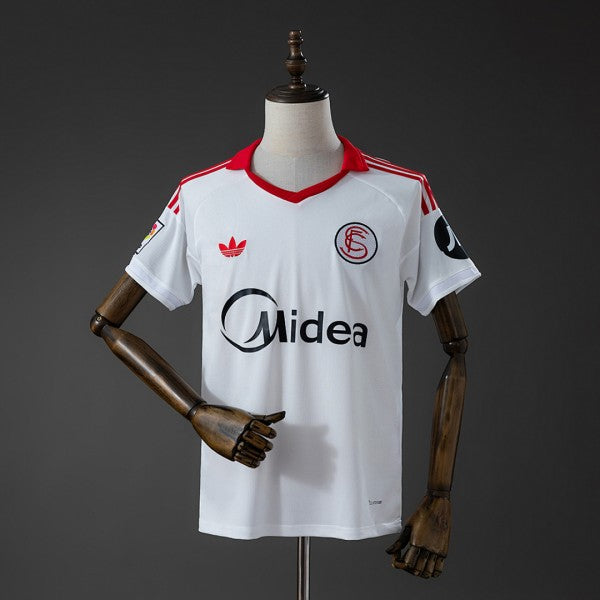 Sevilla 25/26 Retro Style Jersey - White