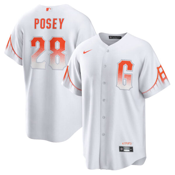 Buster Posey San Francisco Giants City Connect Limited Jersey - White