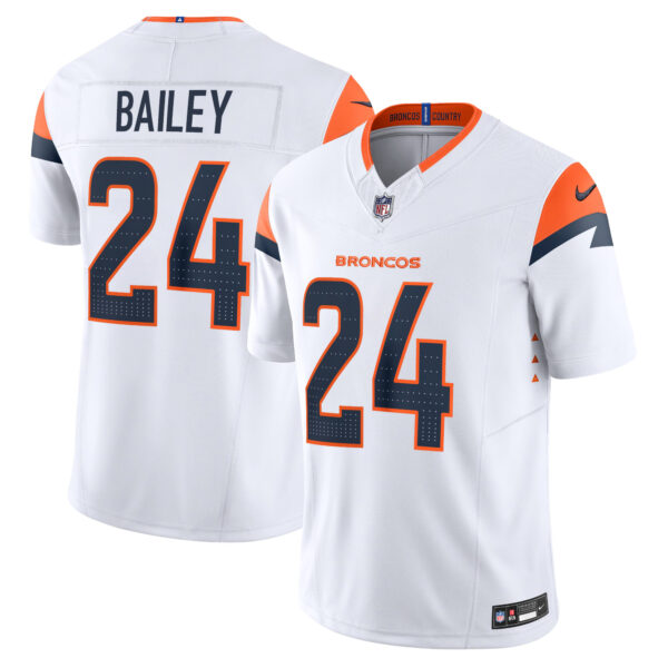 Champ Bailey Denver Broncos Away Jersey - White