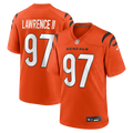 Dexter Lawrence II Cincinnati Bengals Jersey - Orange
