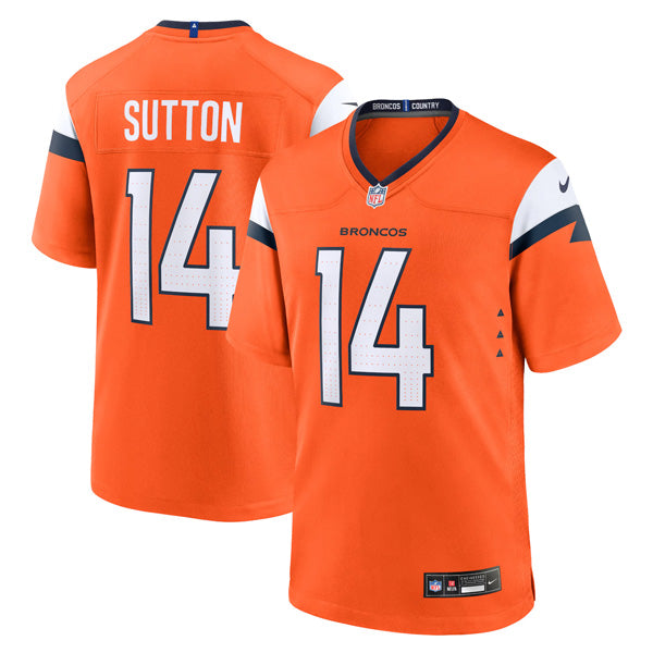 Courtland Sutton Denver Broncos Jersey - Orange