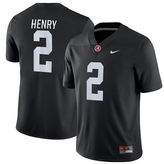 Derrick Henry Alabama Crimson Tide Jersey - Black