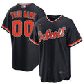 Custom Detroit Tigers Alternate Jersey - Navy