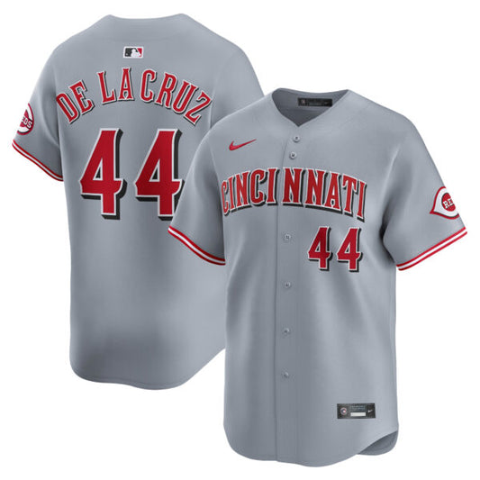 Elly De La Cruz Cincinnati Reds Road Limited Jersey - Gray