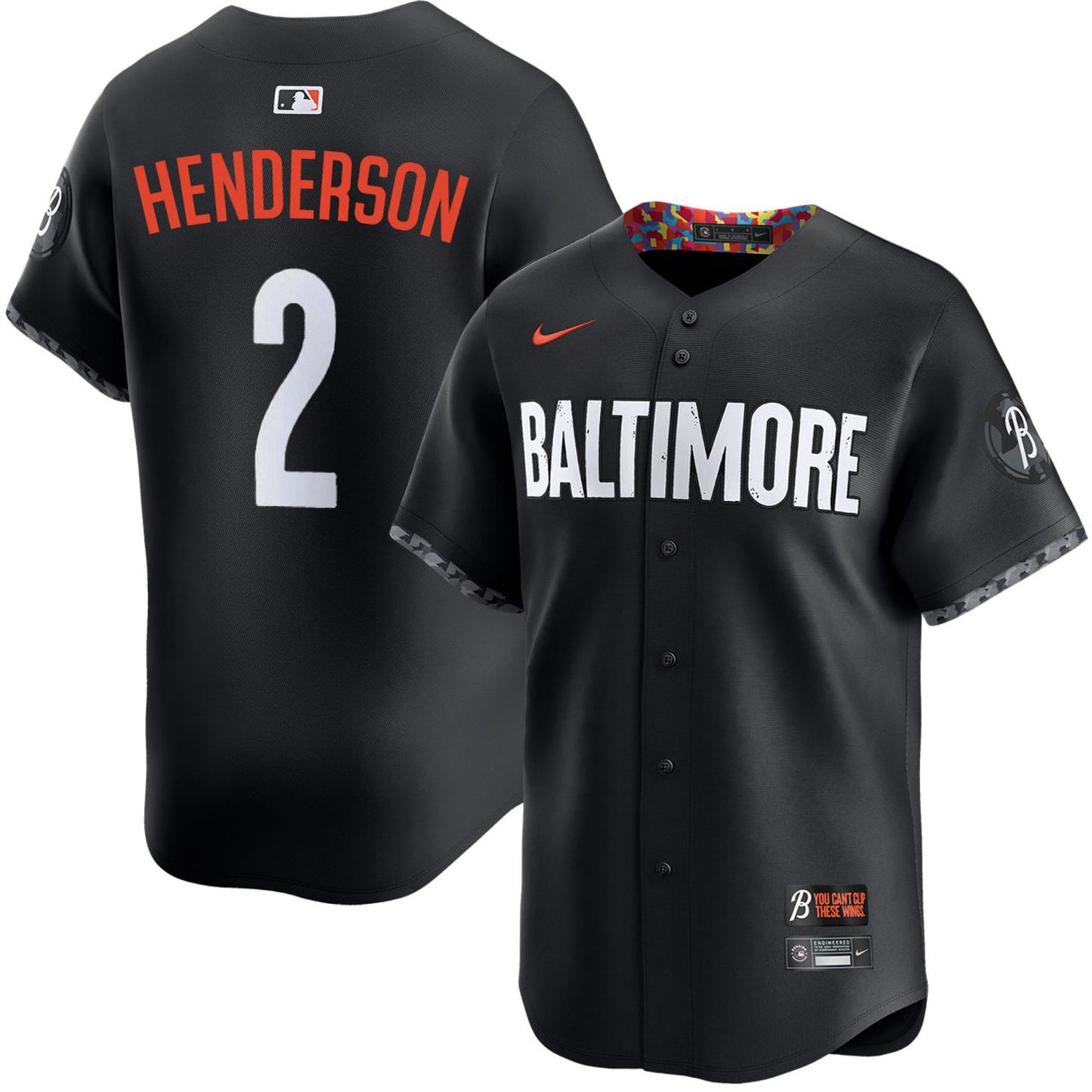 Gunnar Henderson Baltimore Orioles City Connect Jersey - Black