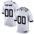 Custom Jacksonville Jaguars Jersey - White