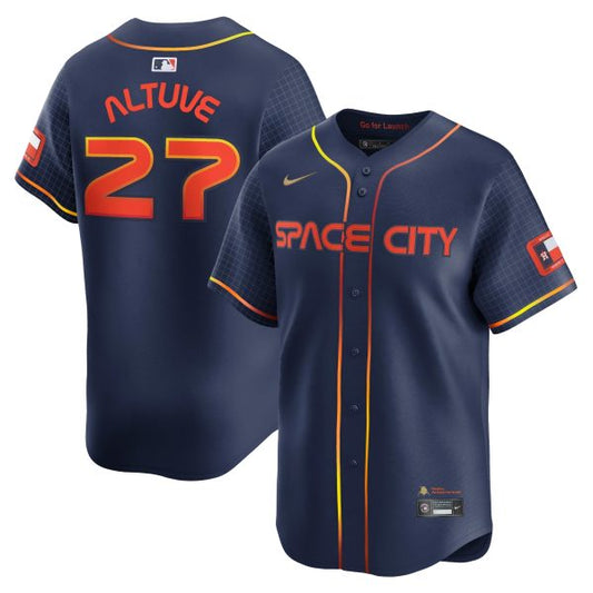 Jose Altuve Houston Astros City Connect Limited Jersey - Navy