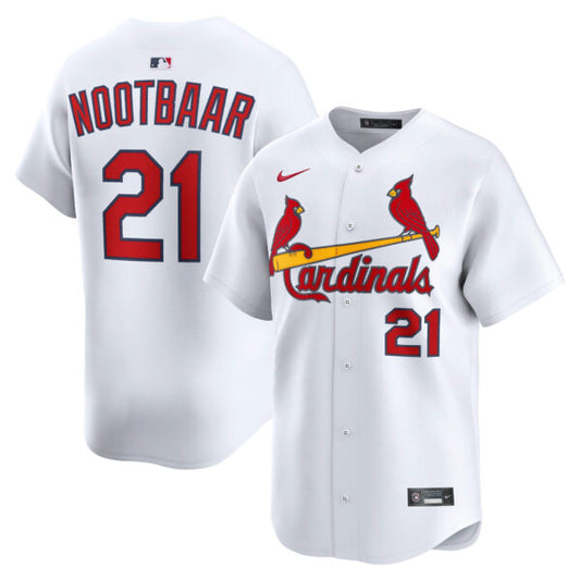 Lars Nootbaar St. Louis Cardinals Home Limited Jersey - White