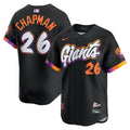 Matt Chapman San Francisco Giants 2025 City Connect Limited Jersey - Anthracite
