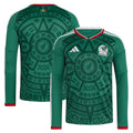 Mexico National Team FIFA x World Cup 2026 Home On Field Jersey - Long Sleeve - Green
