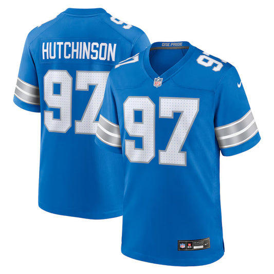 Aidan Hutchinson Detroit Lions Nike Jersey - Blue