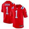 AJ Brown New England Patriots Jersey - Red