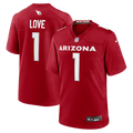 Jeremiyah Love Arizona Cardinals 2026 NFL Draft First Round Pick No. 3 Jersey - Cardinal Red