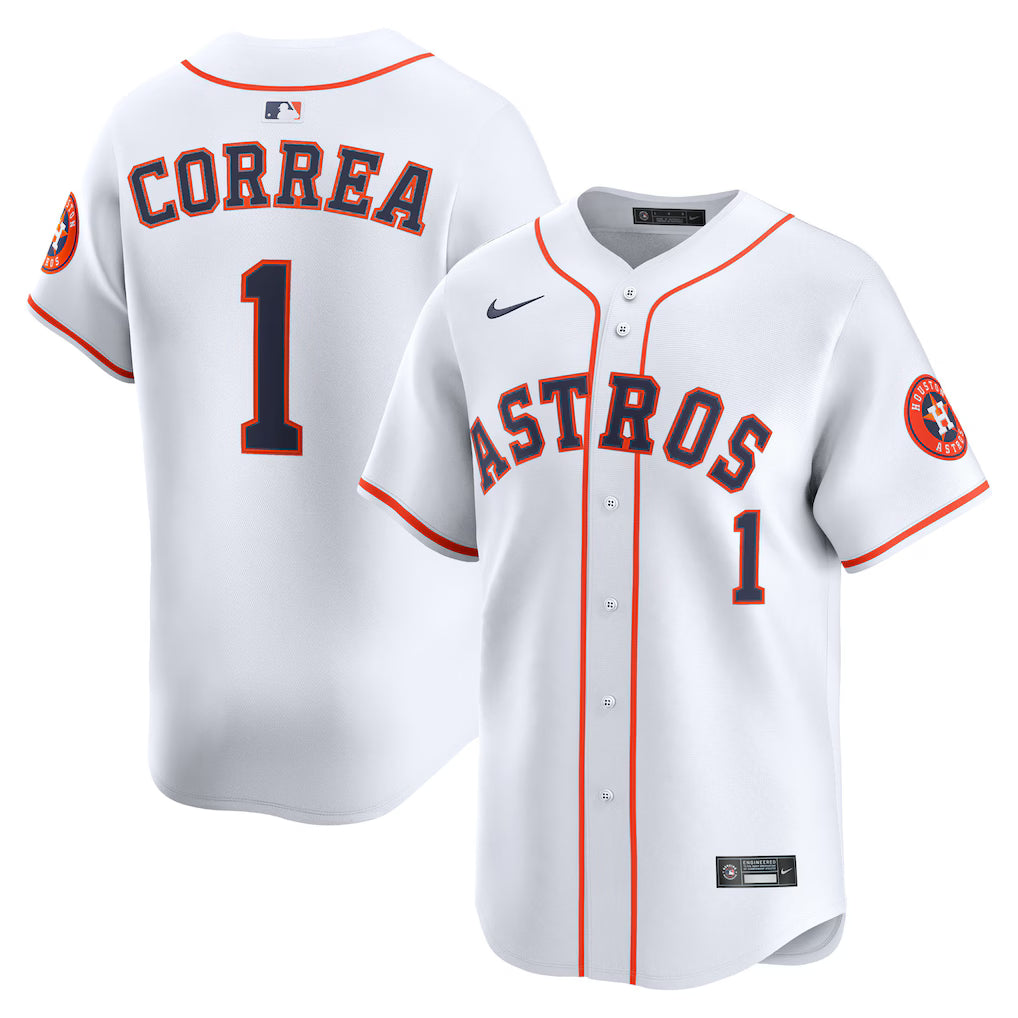 Carlos Correa Houston Astros Home Jersey - White