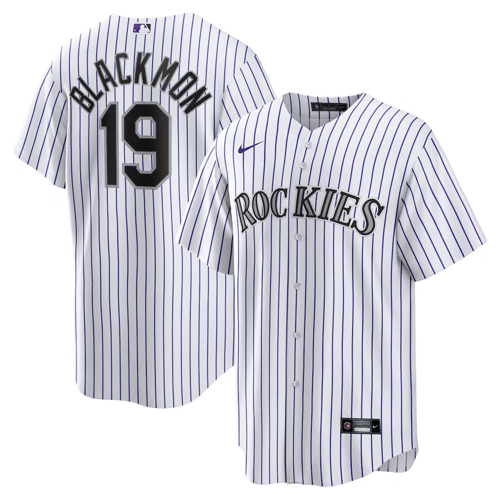 Charlie Blackmon Colorado Rockies Home Jersey - White