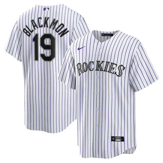 Charlie Blackmon Colorado Rockies Home Jersey - White