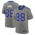 Dawson Knox Buffalo Bills Nickel City Jersey - Gray