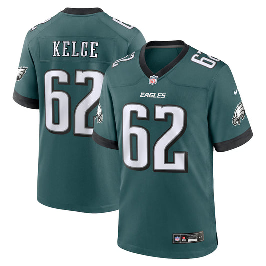 Jason Kelce Philadelphia Eagles Jersey - Midnight Green