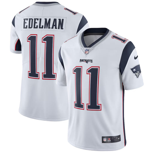 Julian Edelman New England Patriots Retired Player Jersey - White