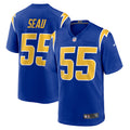 Junior Seau Los Angeles Chargers Retired Player Alternate Jersey - Royal