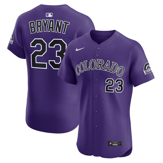 Kris Bryant Colorado Rockies Alternate Jersey - Purple