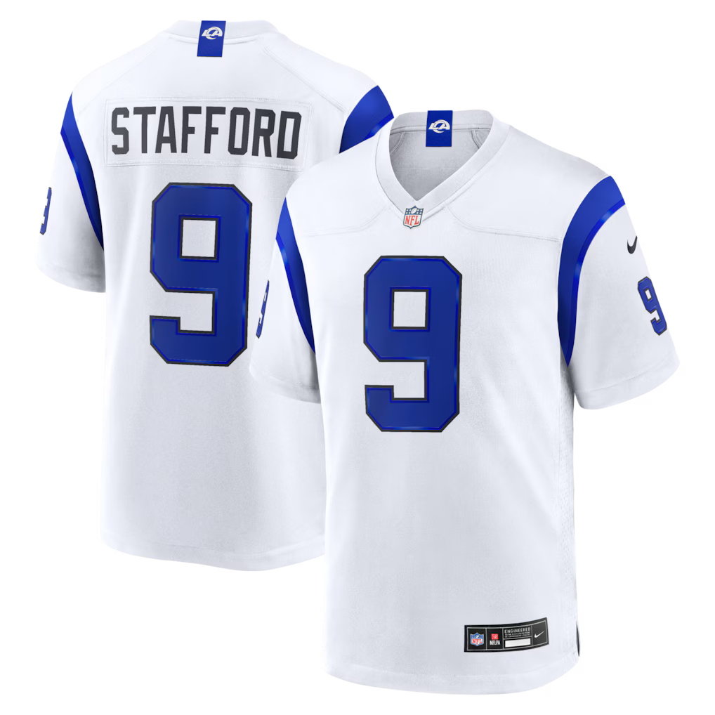 Matthew Stafford Los Angeles Rams Fearsome Jersey - White