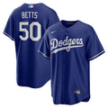 Mookie Betts Los Angeles Dodgers Alternate 2 Player Jersey - Royal